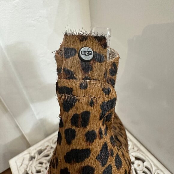 UGG Women's Kingsburg Leopard Boots 8 - Picture 5 of 9